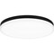 Quoizel Weldin Flush Mount Led Matte Black White WLN1620MBKW - alternate 1